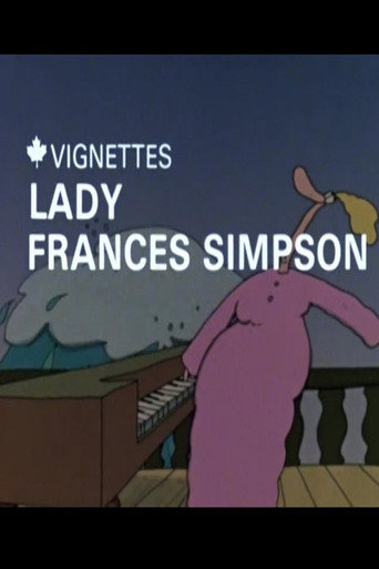 Poster for Canada Vignettes: Lady Frances Simpson