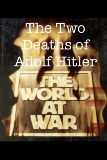 Poster for The Two Deaths of Adolf Hitler