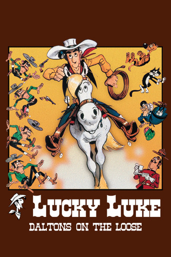 Poster for Lucky Luke: Daltons on the Loose