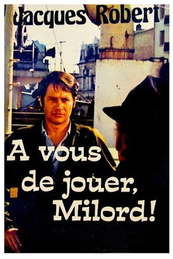 Poster for À vous de jouer Milord