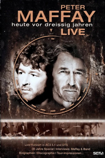 Poster for Peter Maffay: Heute vor dreissig Jahren