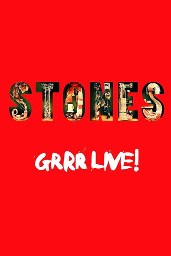Poster for The Rolling Stones: Grrr Live!
