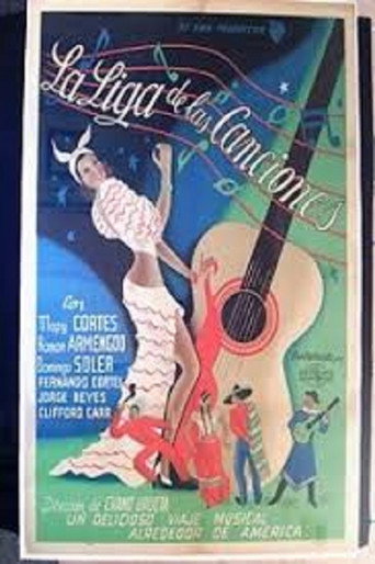 Poster for La liga de las canciones