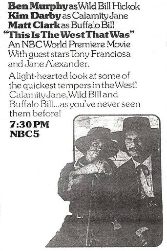 Poster for This Is the West That Was