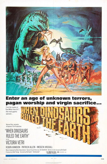 Poster for When Dinosaurs Ruled the Earth