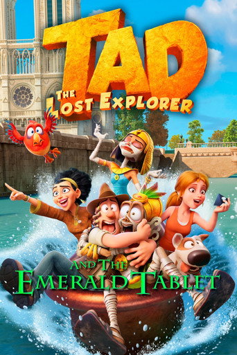 Poster for Tad the Lost Explorer and the Emerald Tablet