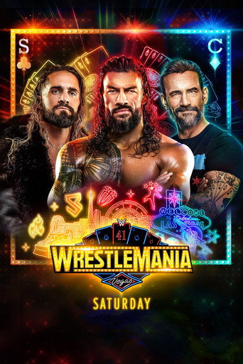 Poster for WrestleMania 41: Saturday