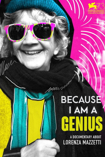 Poster for Because I Am a Genius! Lorenza Mazzetti
