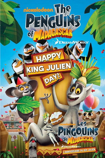 Poster for The Penguins of Madagascar: Happy King Julien Day