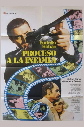 Poster for Proceso a la infamia
