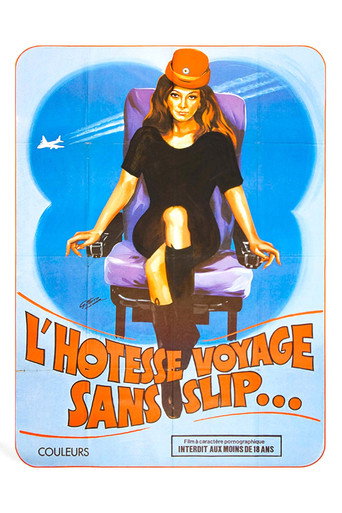 Poster for L'hôtesse voyage sans slip