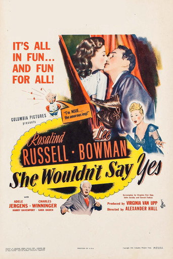 Poster for She Wouldn't Say Yes