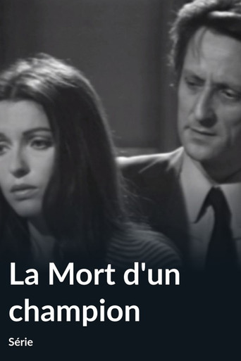 Poster for La Mort d'un champion