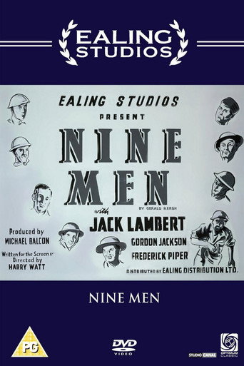 Poster for Nine Men
