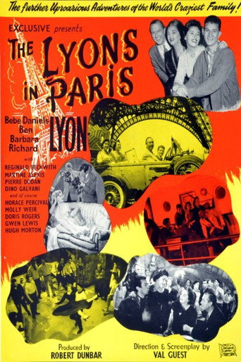 Poster for The Lyons in Paris