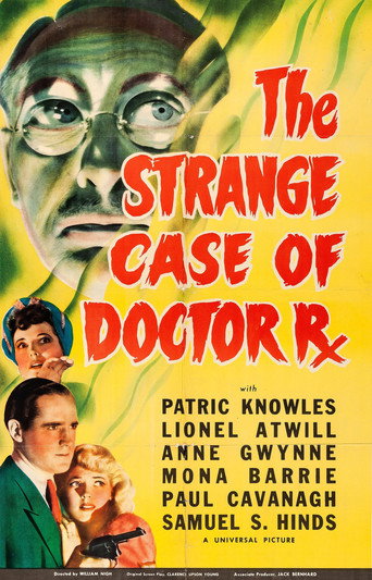 Poster for The Strange Case of Doctor Rx