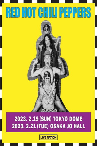 Poster for Red Hot Chili Peppers - Live at Tokyo Dome