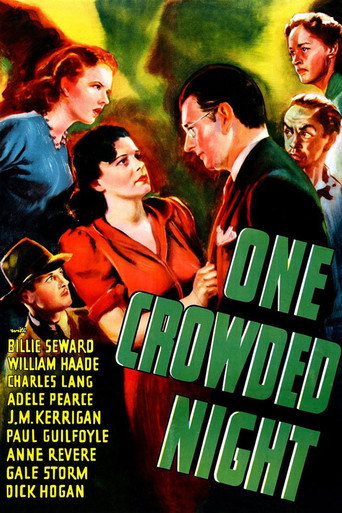 Poster for One Crowded Night