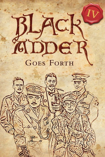 The poster for Blackadder Goes Forth