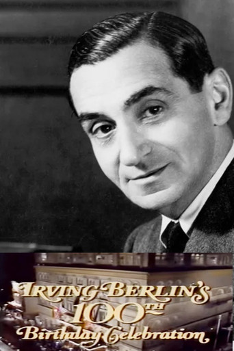 Poster for Irving Berlin's 100th Birthday Celebration