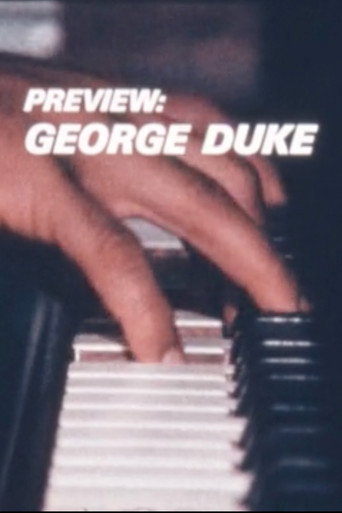 Poster for Preview: George Duke