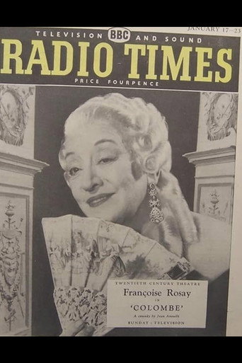 Poster for Twentieth Century Theatre: Colombe