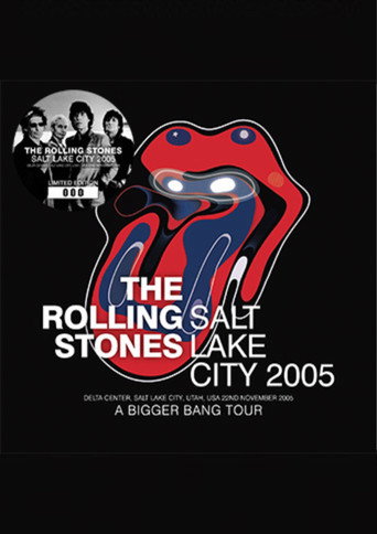 Poster for The Rolling Stones live in Salt Lake City