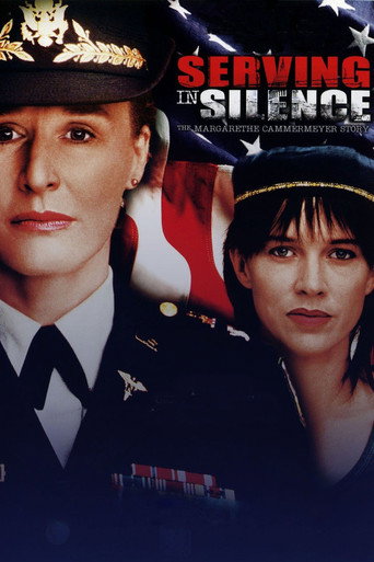 Poster for Serving in Silence - The Margarethe Cammermeyer Story