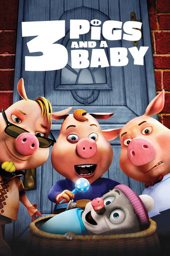 Poster for Unstable Fables: 3 Pigs and a Baby