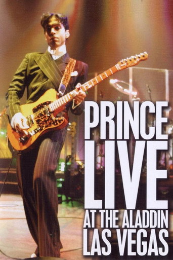Poster for Prince: Live at the Aladdin Las Vegas