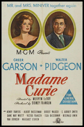 Poster for Madame Curie