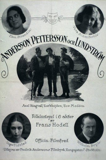Poster for Andersson, Pettersson and Lundström