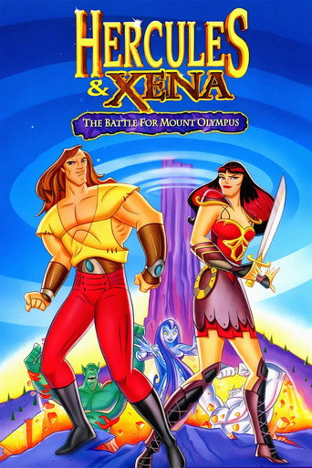 Poster for Hercules and Xena - The Animated Movie: The Battle for Mount Olympus