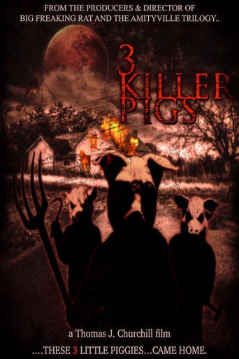 Poster for The 3 Killer Pigs