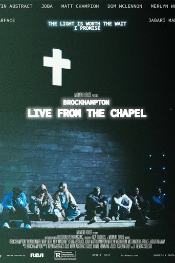 Poster for BROCKHAMPTON Live from The Chapel