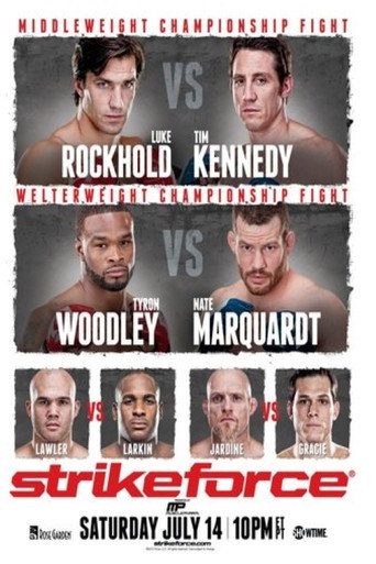 Poster for Strikeforce: Rockhold vs Kennedy