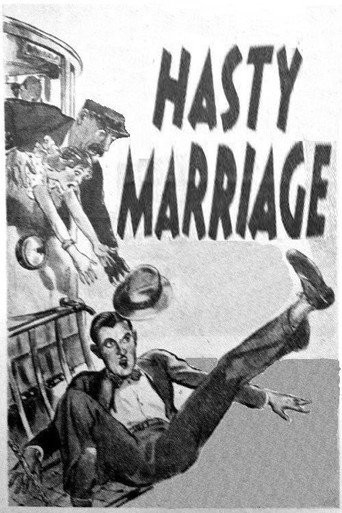 Poster for Hasty Marriage
