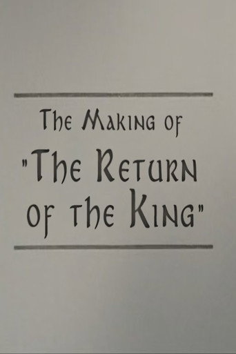 Poster for A Filmmaker's Journey: Making 'The Return of the King'