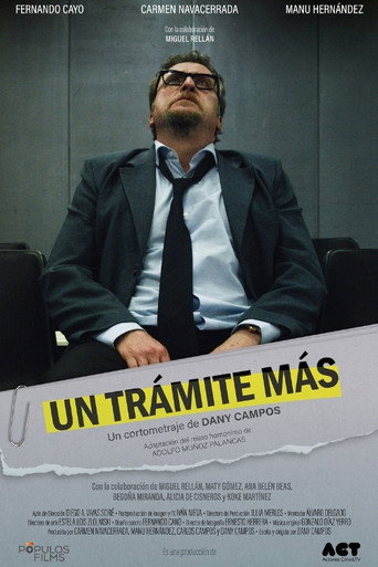 Poster for Un trámite más