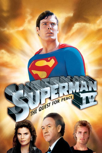 Poster for Superman IV: The Quest for Peace