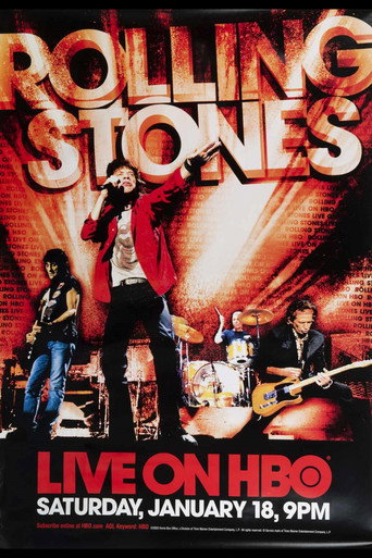 Poster for Rolling Stones Live from Madison Square Garden