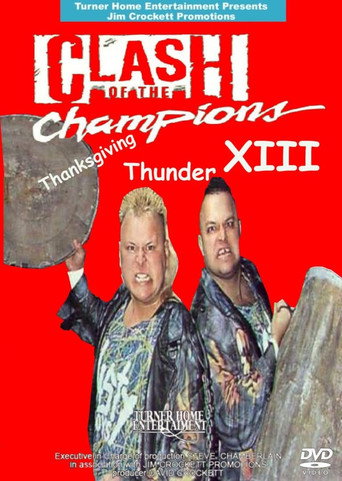 Poster for NWA Clash of The Champions XIII: Thanksgiving Thunder