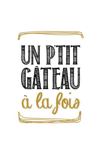 Poster for Un p’tit gâteau à la fois