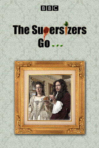 The poster for The Supersizers Go...