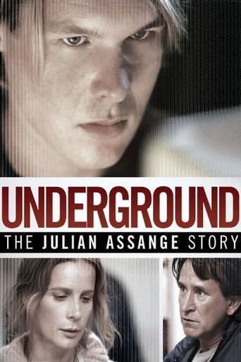 Poster for Underground: The Julian Assange Story