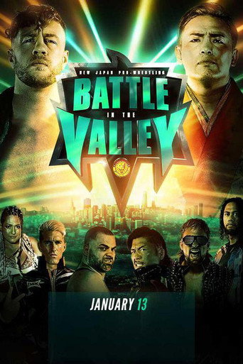 Poster for NJPW Battle in the Valley 2024
