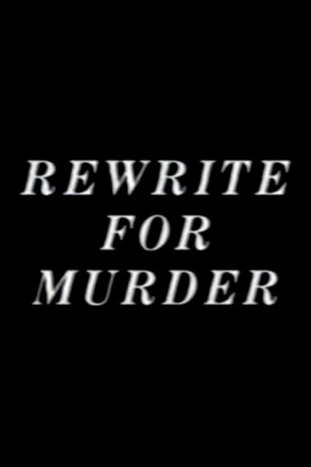 Poster for Rewrite for Murder