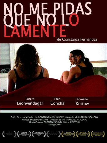 Poster for No me pidas que no lo lamente