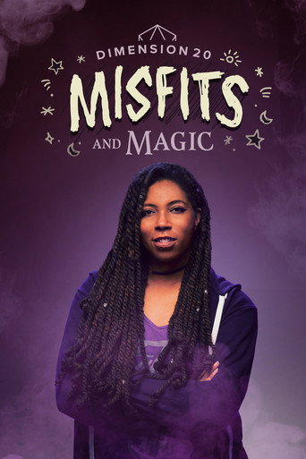 The poster for Misfits and Magic