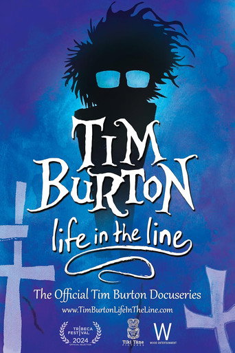 Poster for Tim Burton: Life in the Line